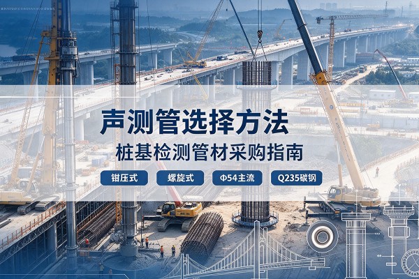 巧家声测管选型标准